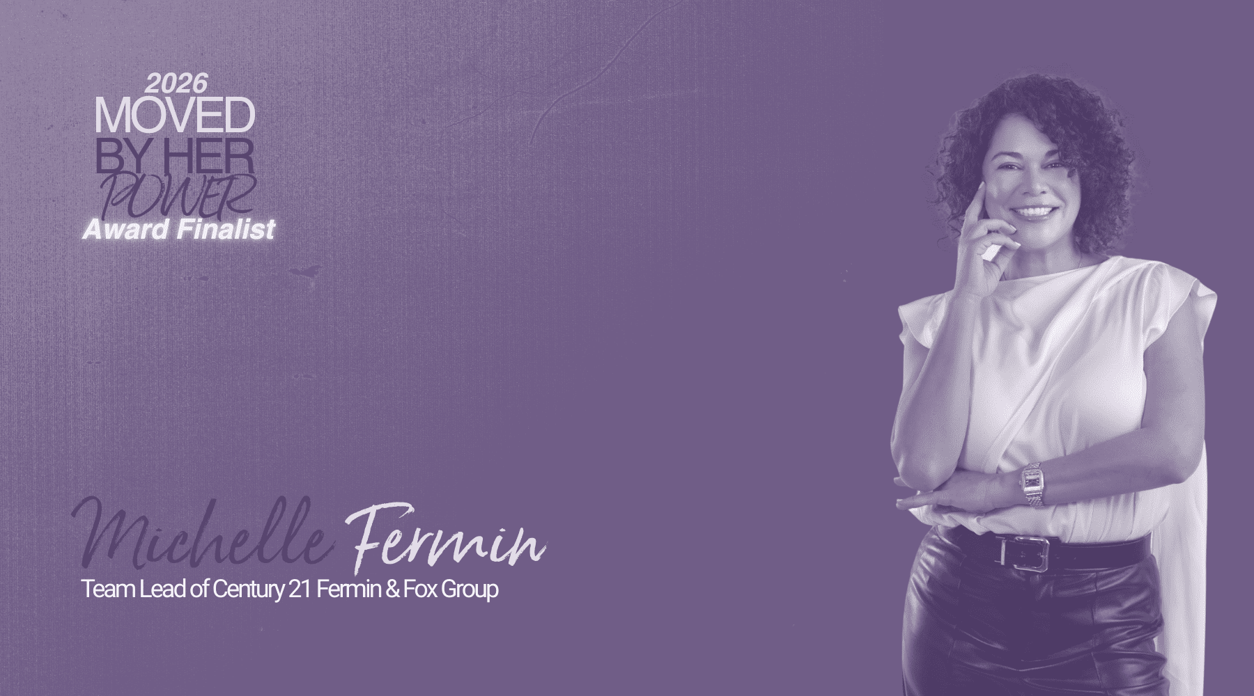 Protected: Get to Know Our 2026 Moved By Her Power Award Finalist: Michelle Fermin